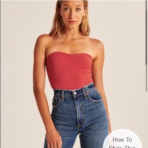Abercrombie and Fitch strapless bodysuit
